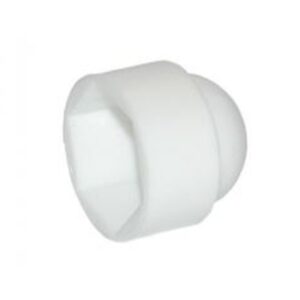 M8 Bolt Cover Cap White