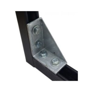 right angle gusset bracket 2x2 galv