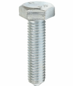 M10 x 40mm Hex Set Cone Point Cr3 BZP GR8.8