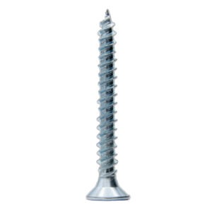 10 x 2 Twin Thread Pozi Countersunk Woodscrews BZP