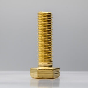 M10 x 35 Brass Hex Setscrew