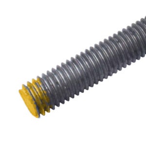 Hot dip galvanised, high tensile, threaded bar