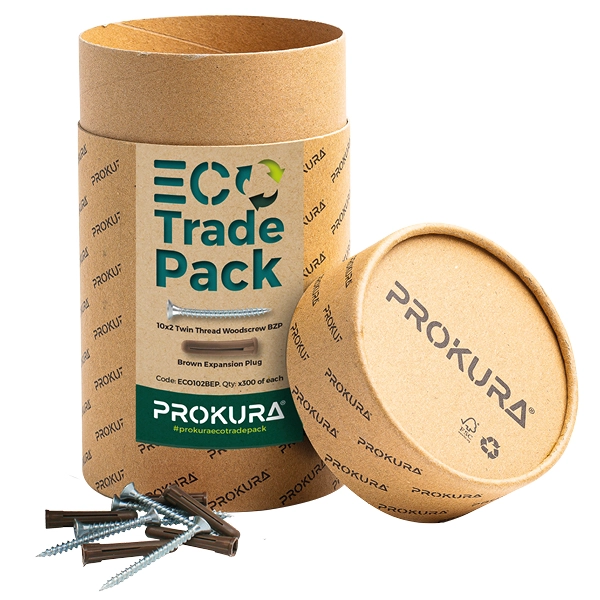 10 x 2 twin thread screw eco trade pack
